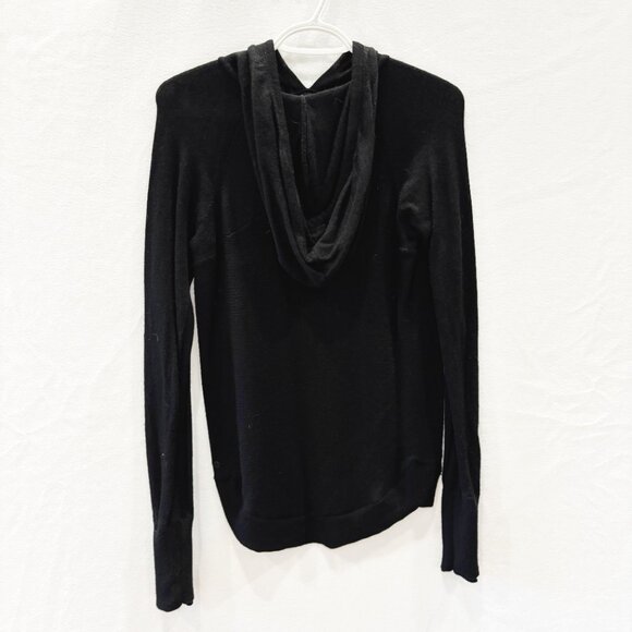 lululemon Black Sit In Lotus Hoodie Sweater size 4 - Picture 7 of 13